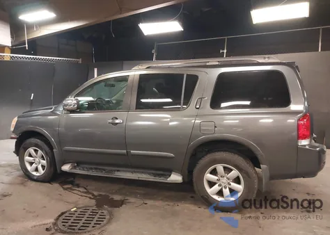 2010 Nissan Armada Se z USA, uszkodzony, nr VIN 5N1AA0NC9AN613657